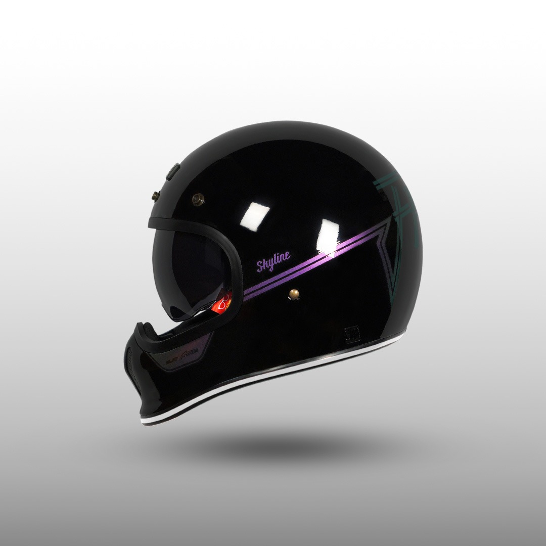 NJS Freedom Skyline - Helm Retro Cakil