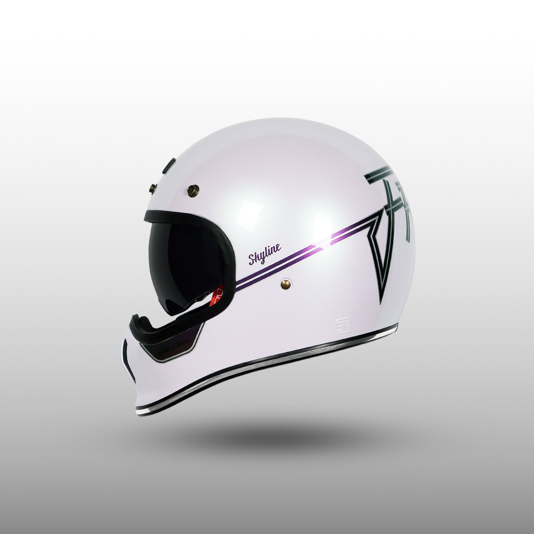 NJS Freedom Skyline - Helm Retro Cakil