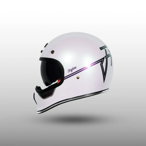 Image of NJS Freedom Skyline - Helm Retro Cakil