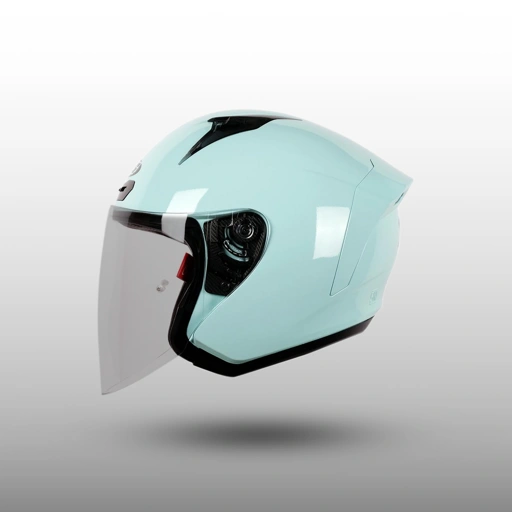 Image of NJS KRONOZ Easy Green - Helm Half Face