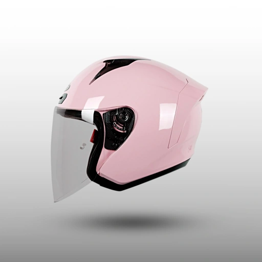 Image of NJS KRONOZ Peach Pink - Helm Half Face