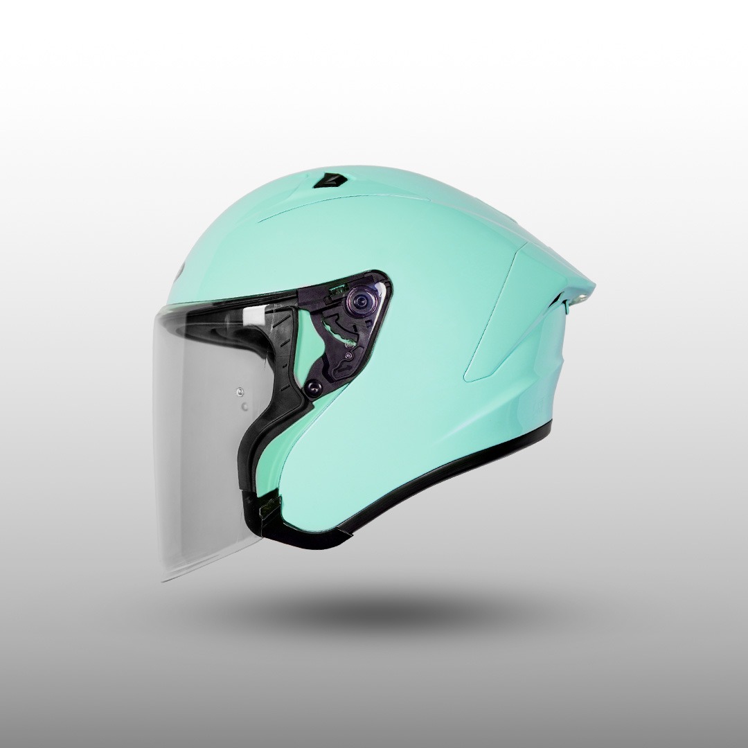 NJS Kairoz GT Solid (Microlock) - Helm Half Face
