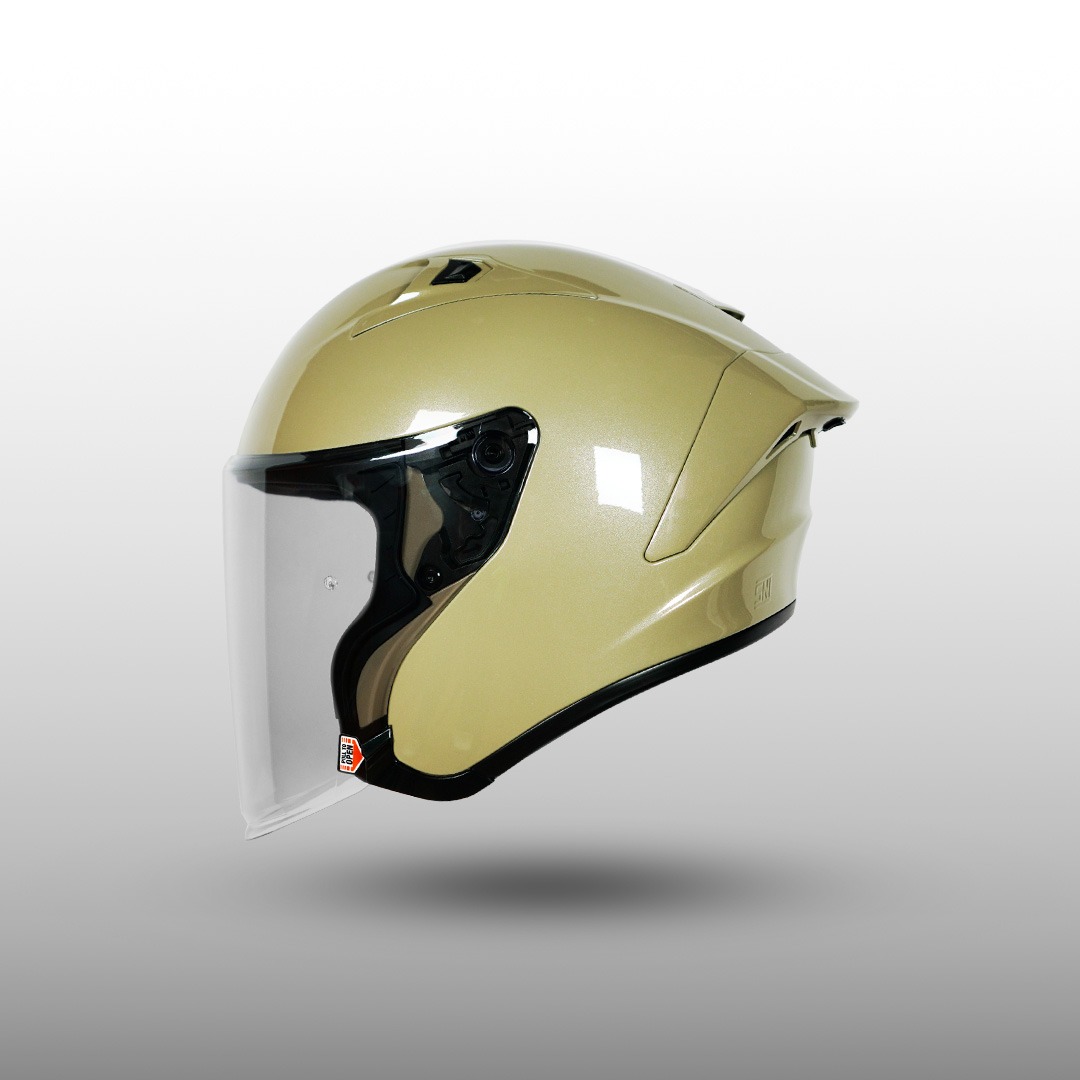 NJS Kairoz GT Solid (Microlock) - Helm Half Face