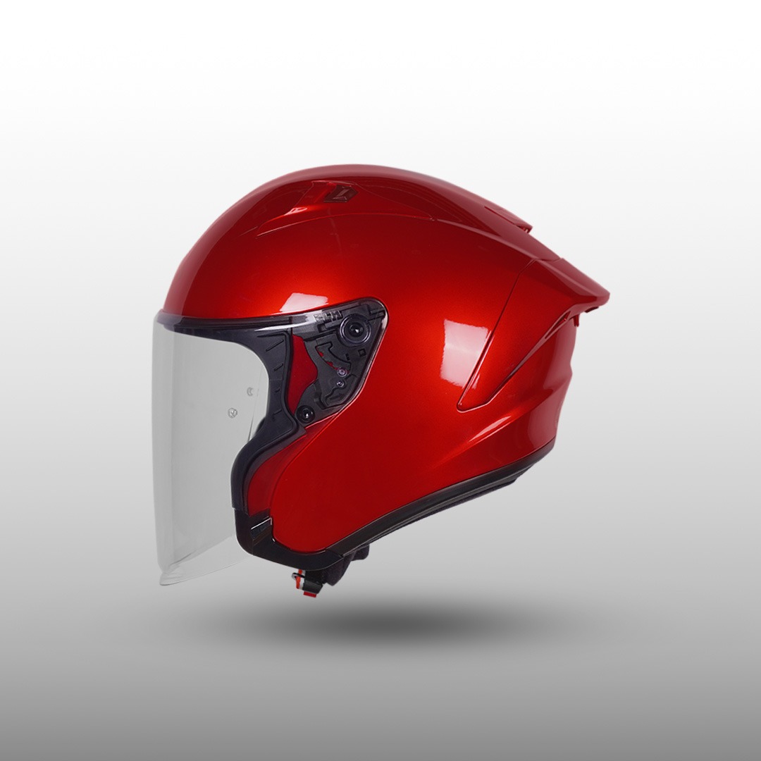 NJS Kairoz GT Solid (Microlock) - Helm Half Face