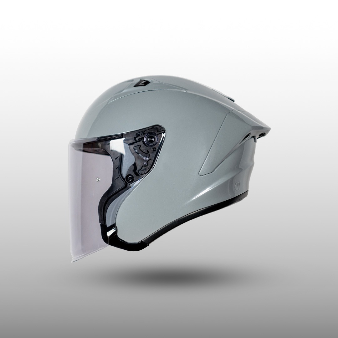 NJS Kairoz GT Solid (Microlock) - Helm Half Face