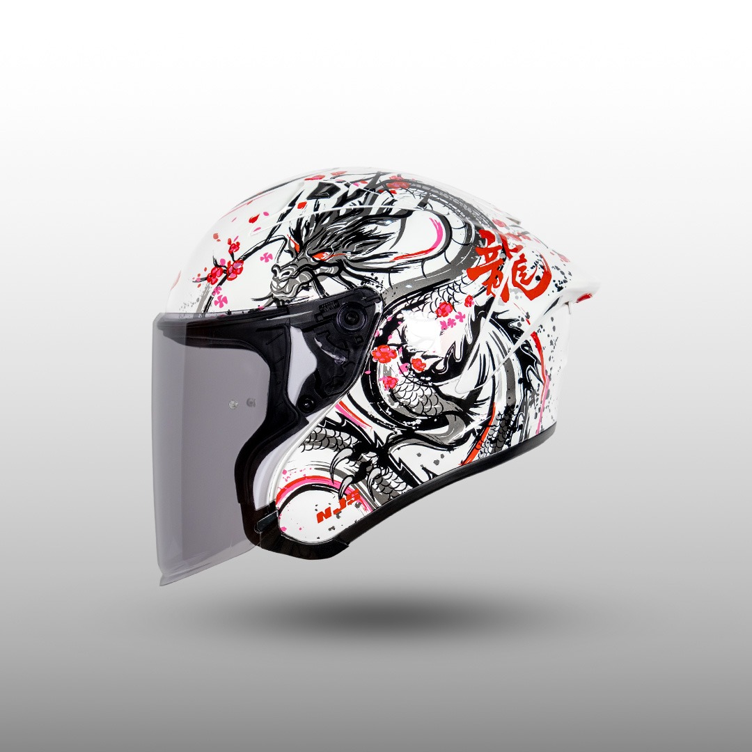 NJS Kairoz GT Shenlong - Helm Half Face