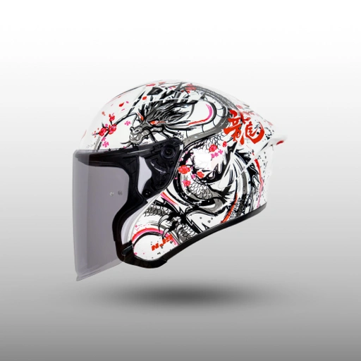 NJS Kairoz GT Shenlong - Helm Half Face