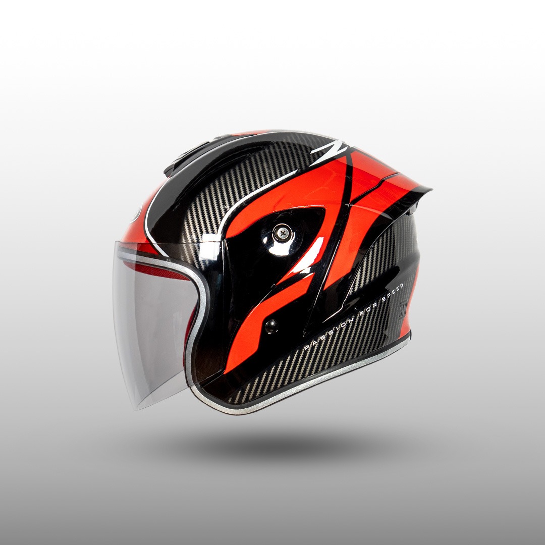 NJS Kairoz Kids Royale Carbon - Helm Anak