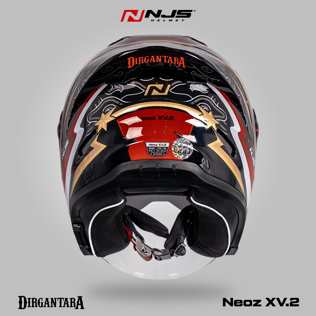 NJS NEOZ XV.2 DIRGANTARA - Helm Half Face