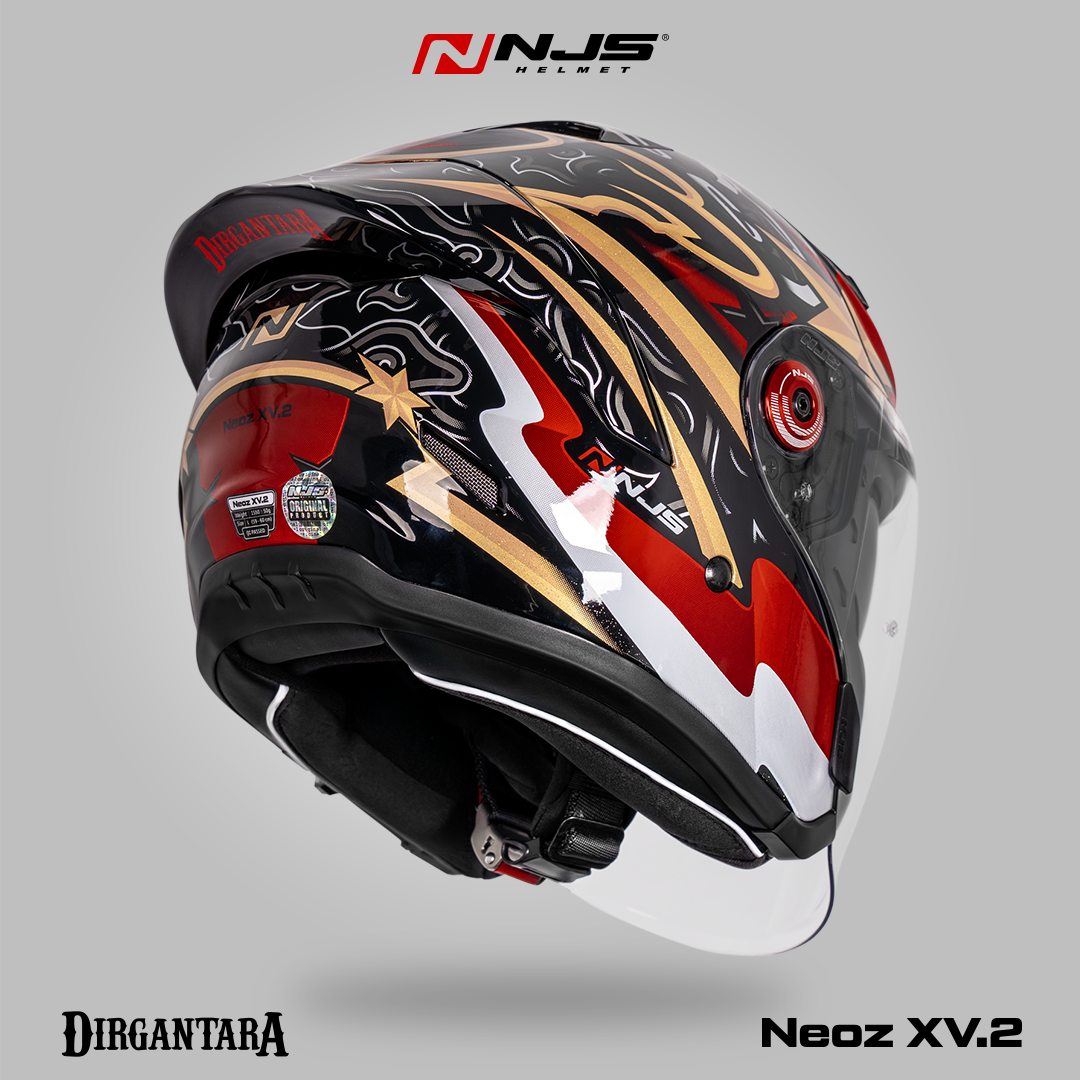 NJS NEOZ XV.2 DIRGANTARA - Helm Half Face