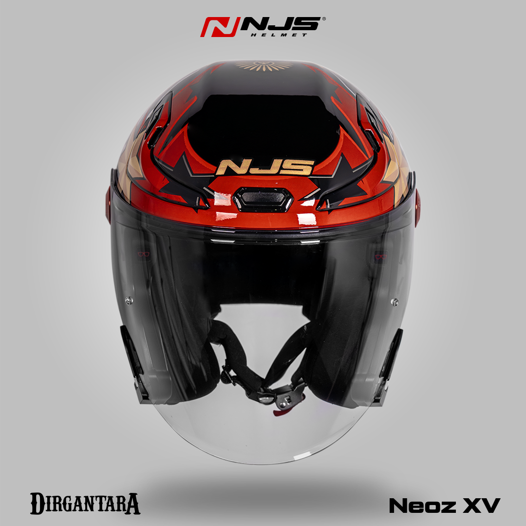 NJS NEOZ XV DIRGANTARA - Helm Half Face