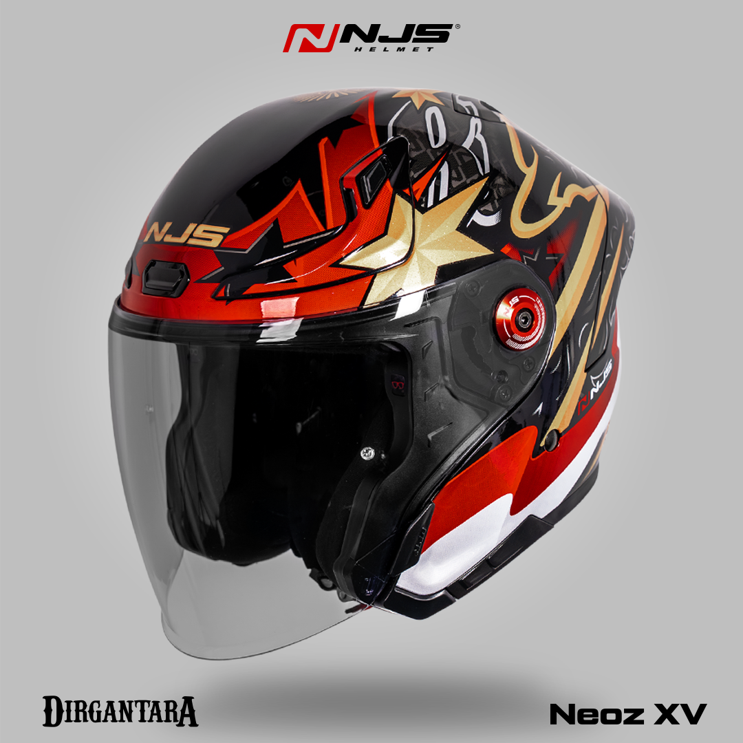 NJS NEOZ XV DIRGANTARA - Helm Half Face