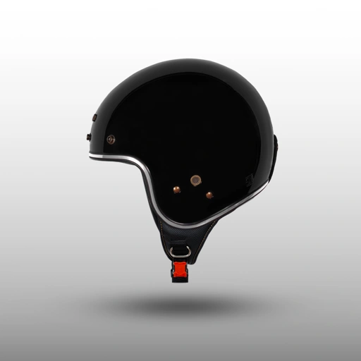 Image of NJS NR80s Solid List Chrome - Helm Retro