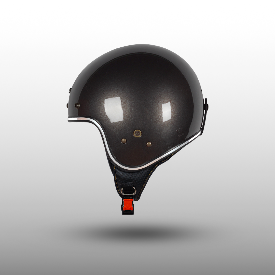 NJS NR80's Solid List Chrome - Helm Retro