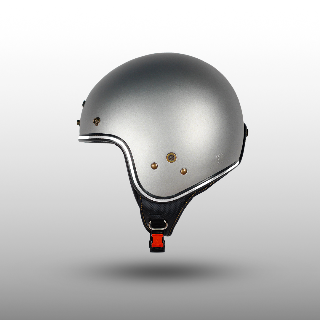 NJS NR80's Solid List Chrome - Helm Retro