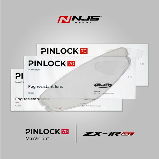 PINLOCK 70 ORIGINAL NJS ZX-1R GT MAX VISION