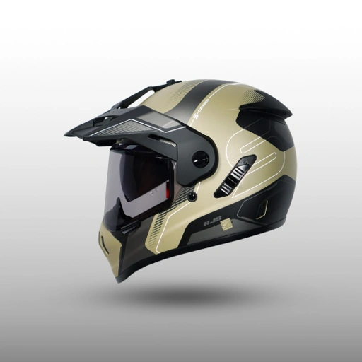 NJS S-Cross Avante Brooklyn Sand Glossy/Doff - Helm Full Face