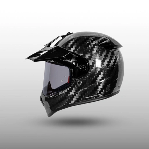 NJS S-CROSS Carbon Bigtow Glossy/Doff - Helm Adventure Touring