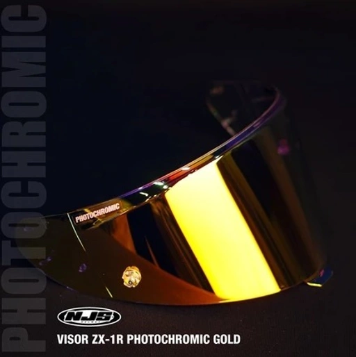 Image of VISOR PHOTOCHROMIC NJS ZX-1R - Aksesoris Helm