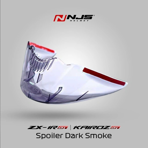 Image of Spoiler Extension NJS ZX-1R GT Dan Kairoz GT  - Aksesoris Helm