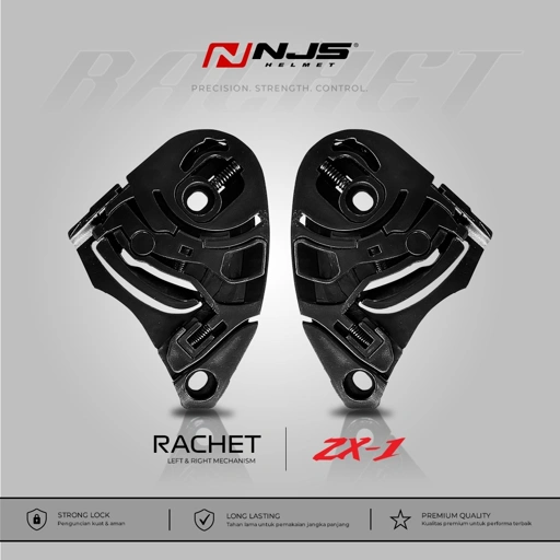 Image of Rachet Kairoz, ZX-1, dan ZX-1R - Aksesoris Helm