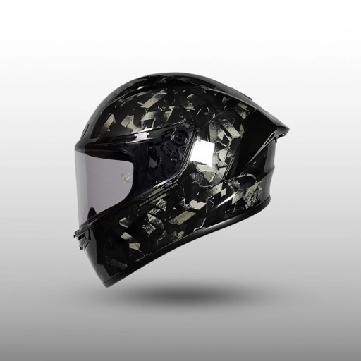NJS ZX-1R GT Carbon Forged Gloss/Doff - Helm Full Face
