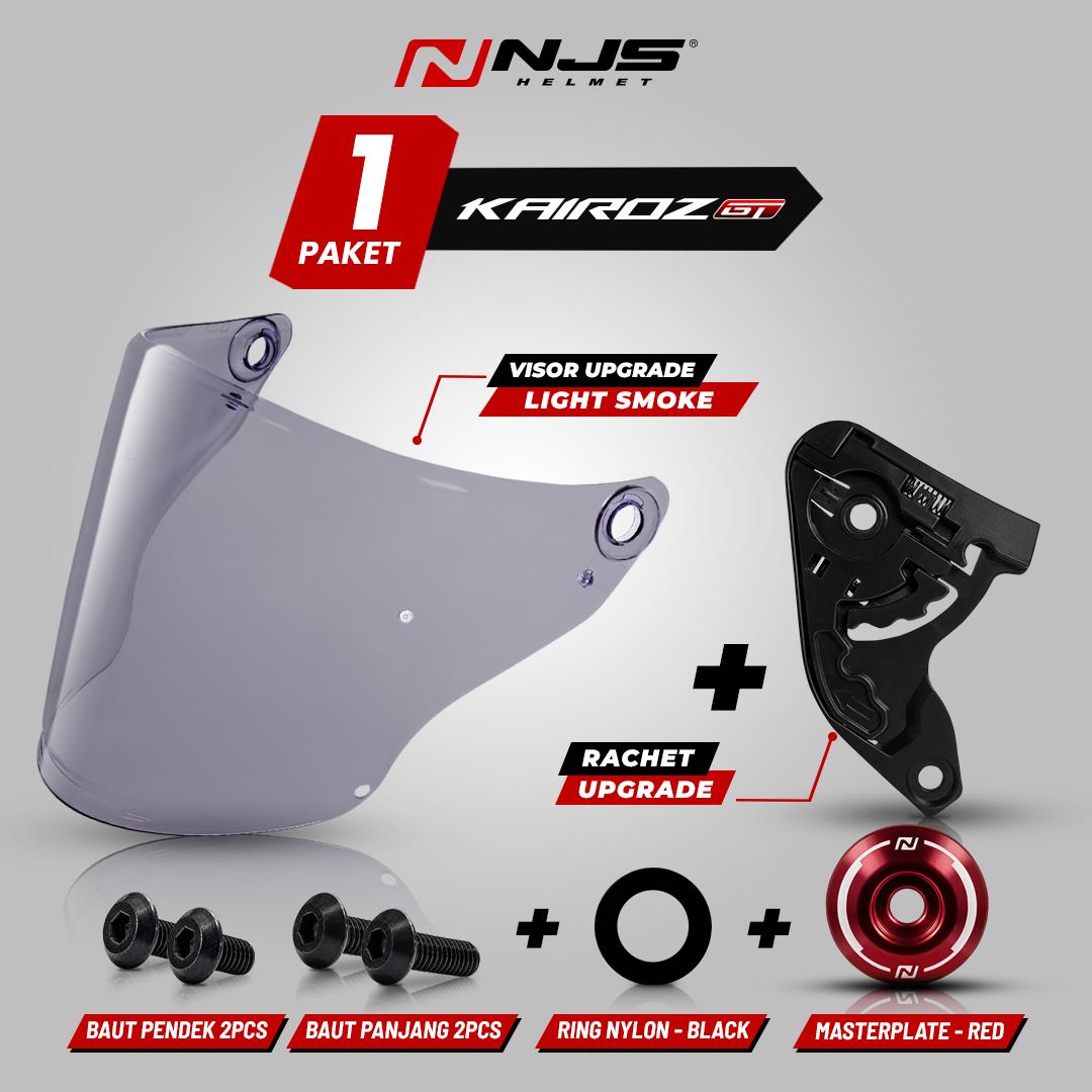 VISOR KAIROZ GT SERIES NEW UPGRADE - (FREE RACHET & RING VISOR KAIROZ GT)