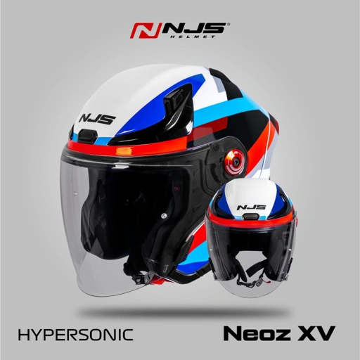 Image of NEOZ XV HYPERSONIC -Helm Half Face