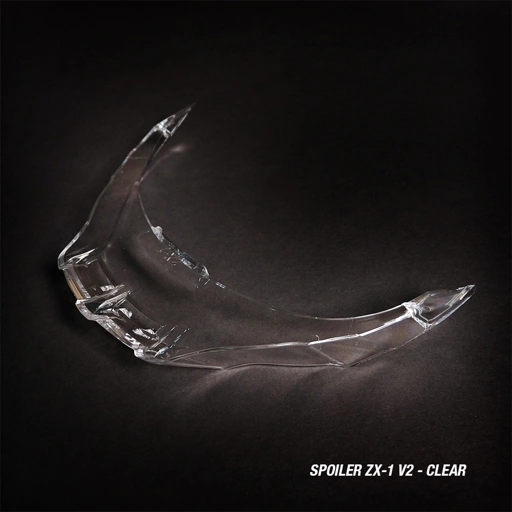 Image of Spoiler NJS ZX-1 V2 ( Diffuser Extension ) - Aksesoris Helm