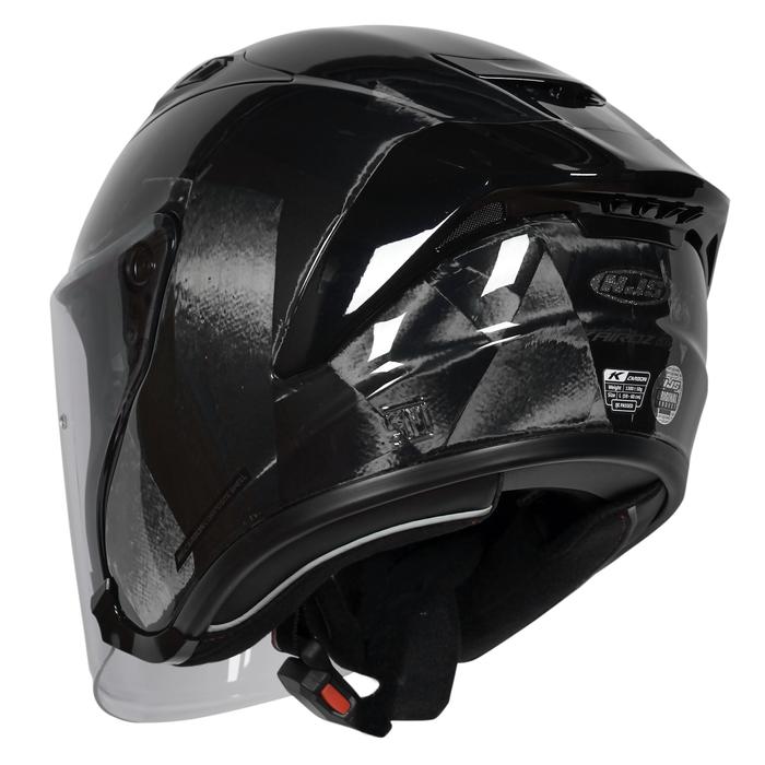 NJS Kairoz GT Carbon Forged SR Gloss/Doff - Helm Half Face