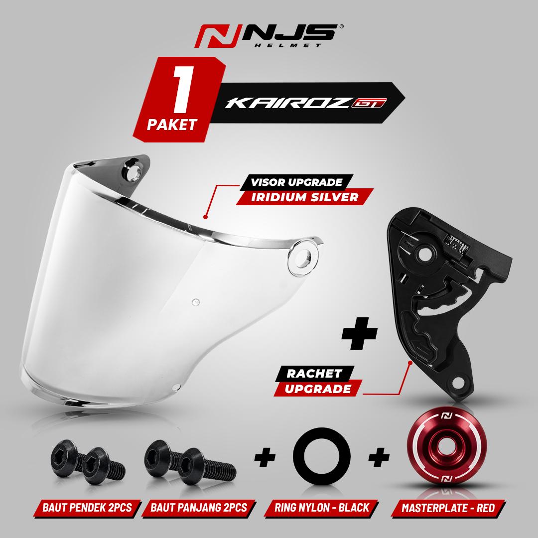 VISOR KAIROZ GT SERIES NEW UPGRADE - (FREE RACHET & RING VISOR KAIROZ GT)