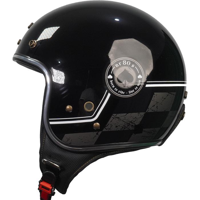 NJS NR80's SILVERSTONE - Helm Retro