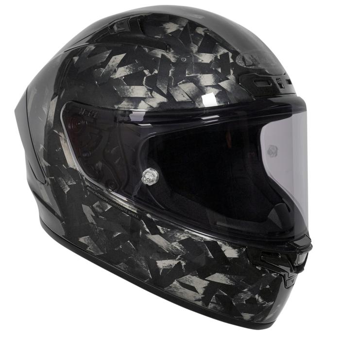NJS ZX-1R GT Carbon Forged Gloss/Doff - Helm Full Face