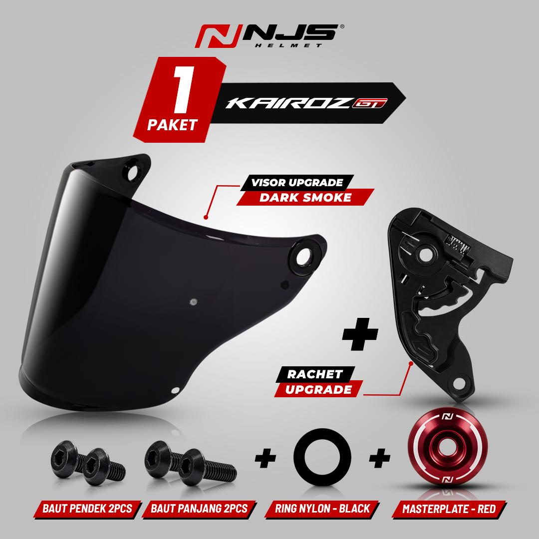 VISOR KAIROZ GT SERIES NEW UPGRADE - (FREE RACHET & RING VISOR KAIROZ GT)