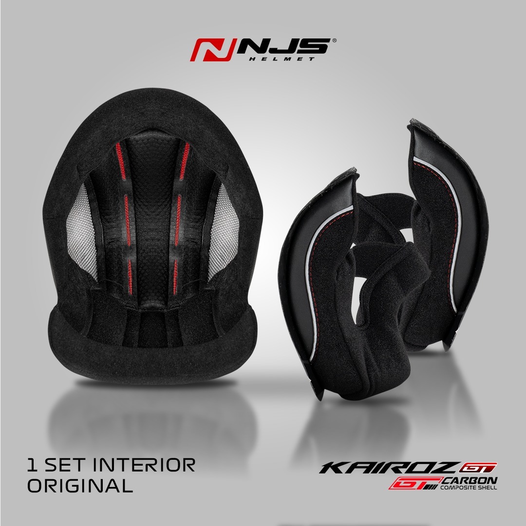 Interior Fullset NJS Kairoz GT - Aksesoris Helm