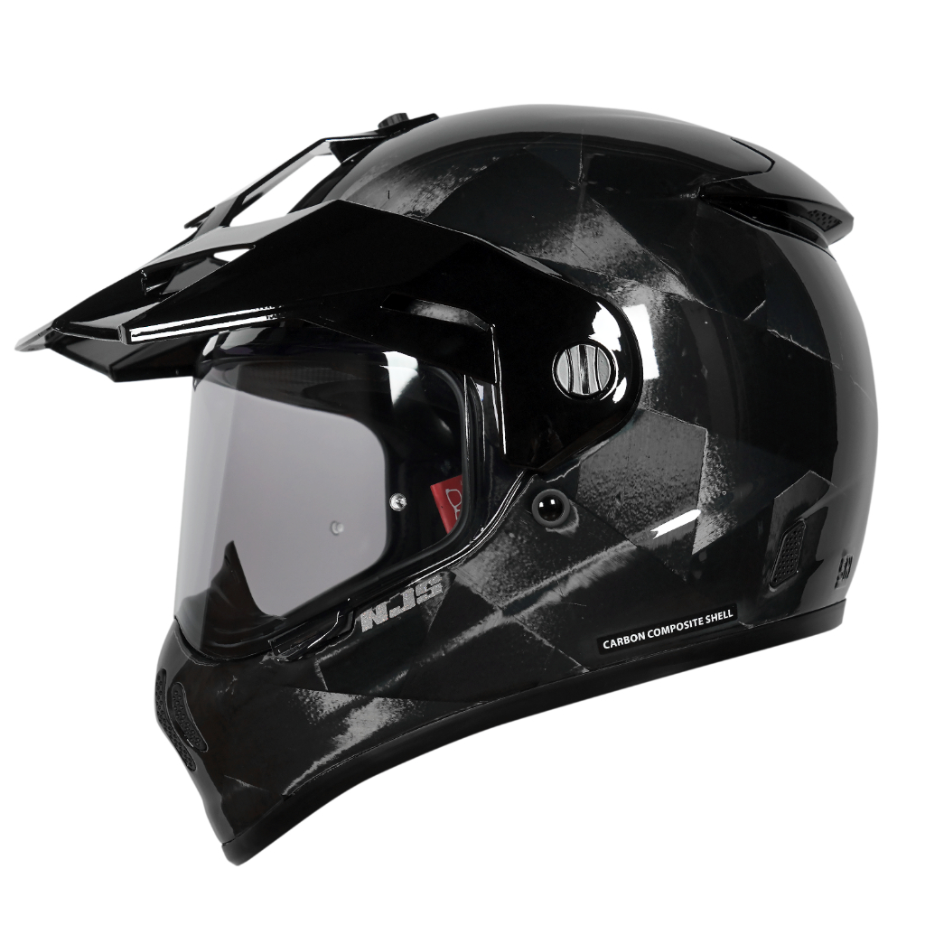 NJS S-CROSS Carbon Forged SR - Helm Adventure Touring