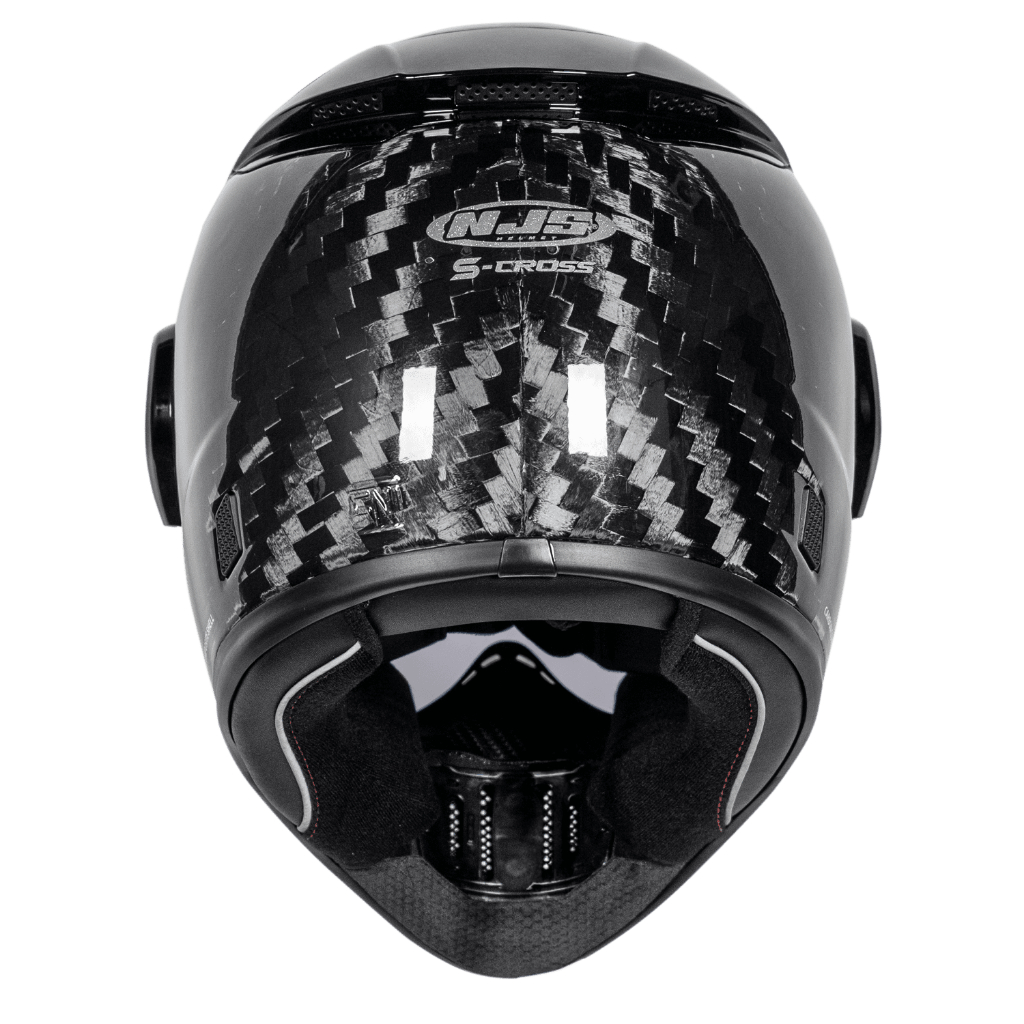 NJS S-CROSS Carbon Bigtow Glossy/Doff - Helm Adventure Touring