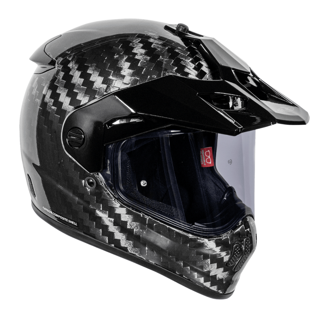 NJS S-CROSS Carbon Bigtow Glossy/Doff - Helm Adventure Touring