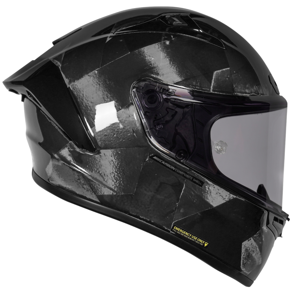 NJS ZX-1R GT Carbon Forged SR- Helm Full Face