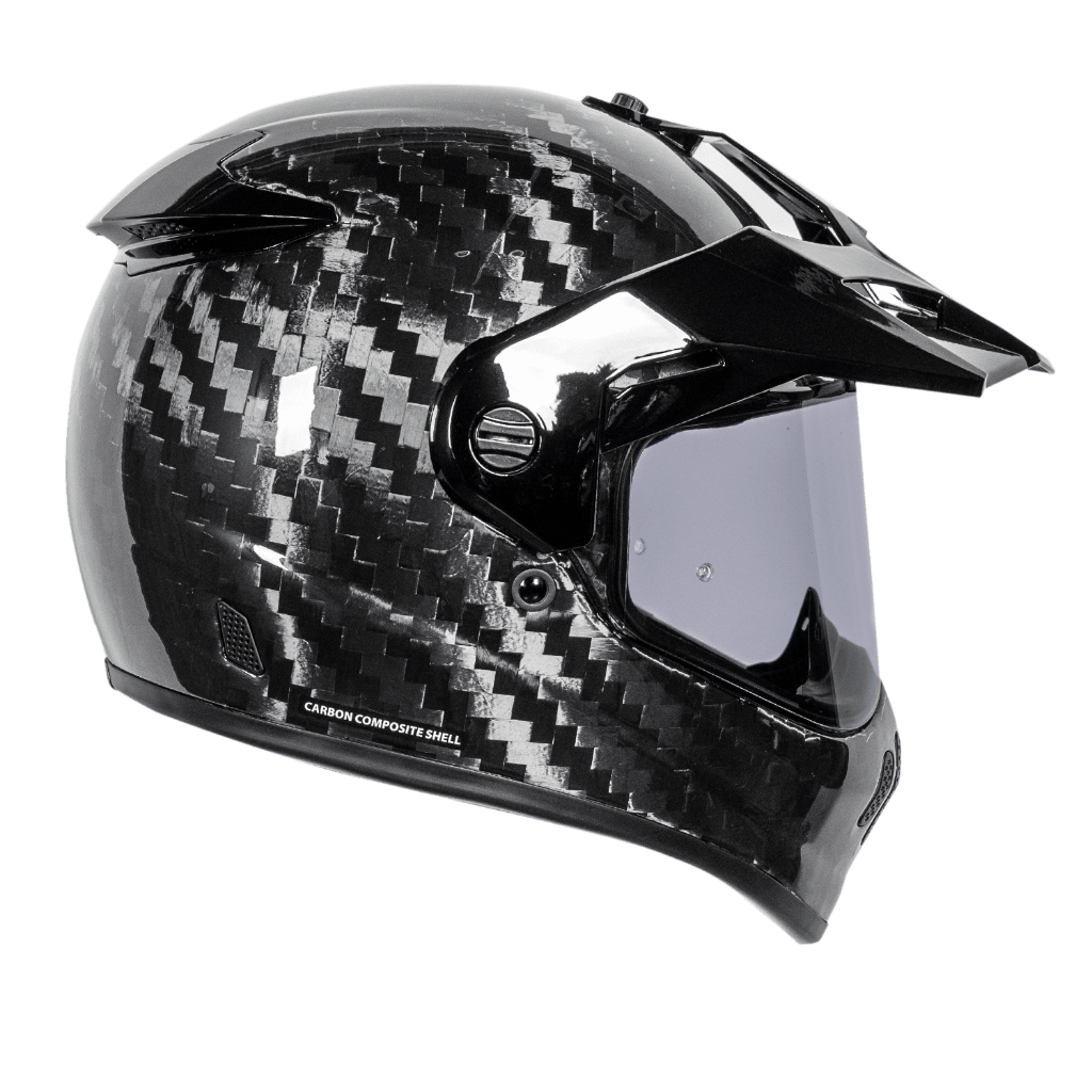 NJS S-CROSS Carbon Bigtow Glossy/Doff - Helm Adventure Touring