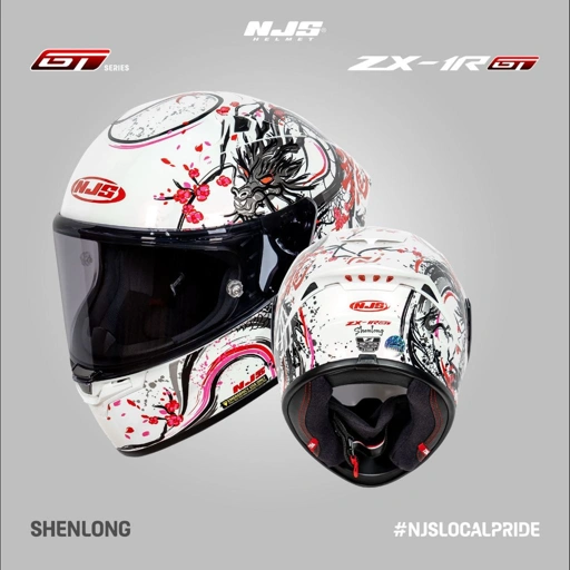 NJS ZX-1R GT SHENLONG - Helm Full Face
