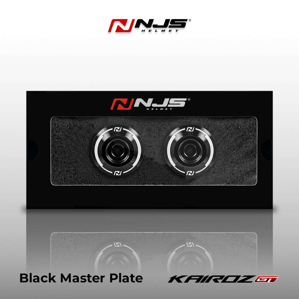 RING MASTERPLATE NJS KAIROZ GT - Aksesoris Helm