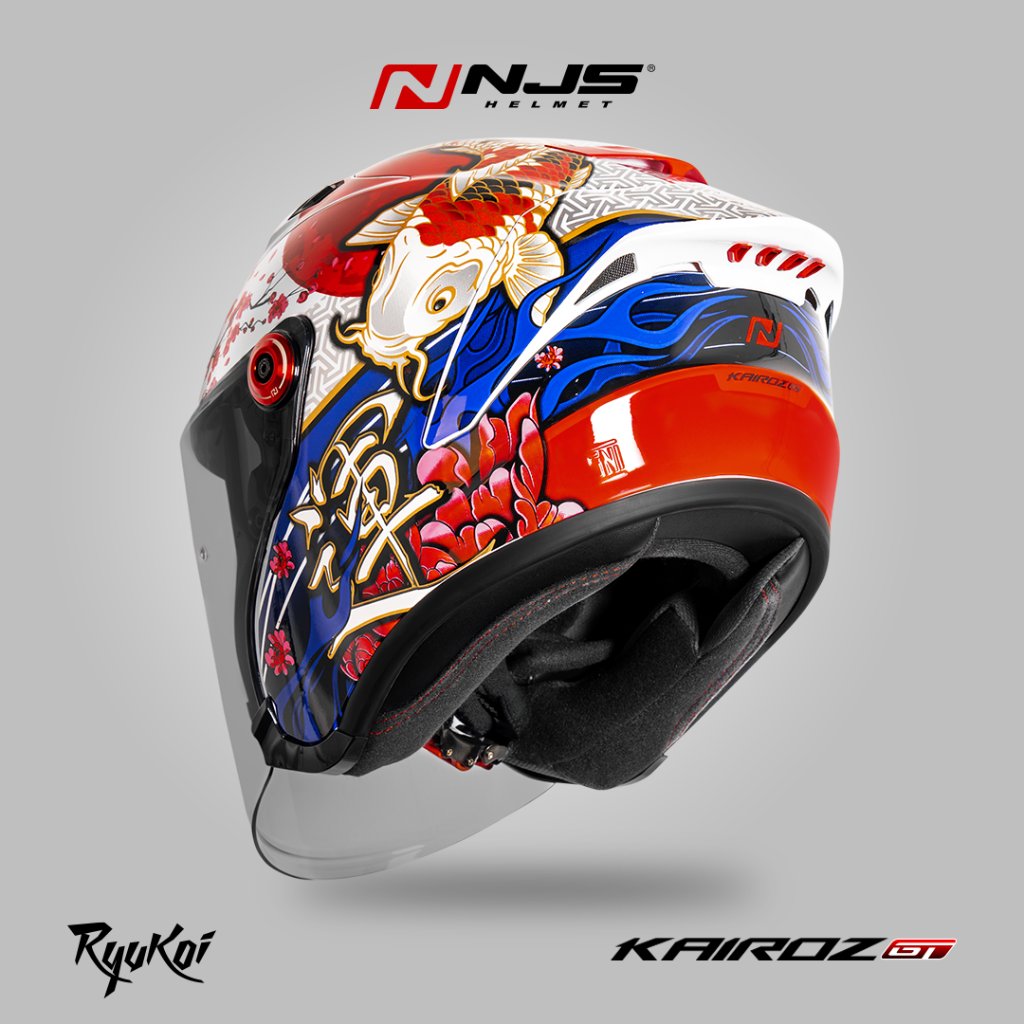 NJS Kairoz GT RYUKOI - Helm Half Face