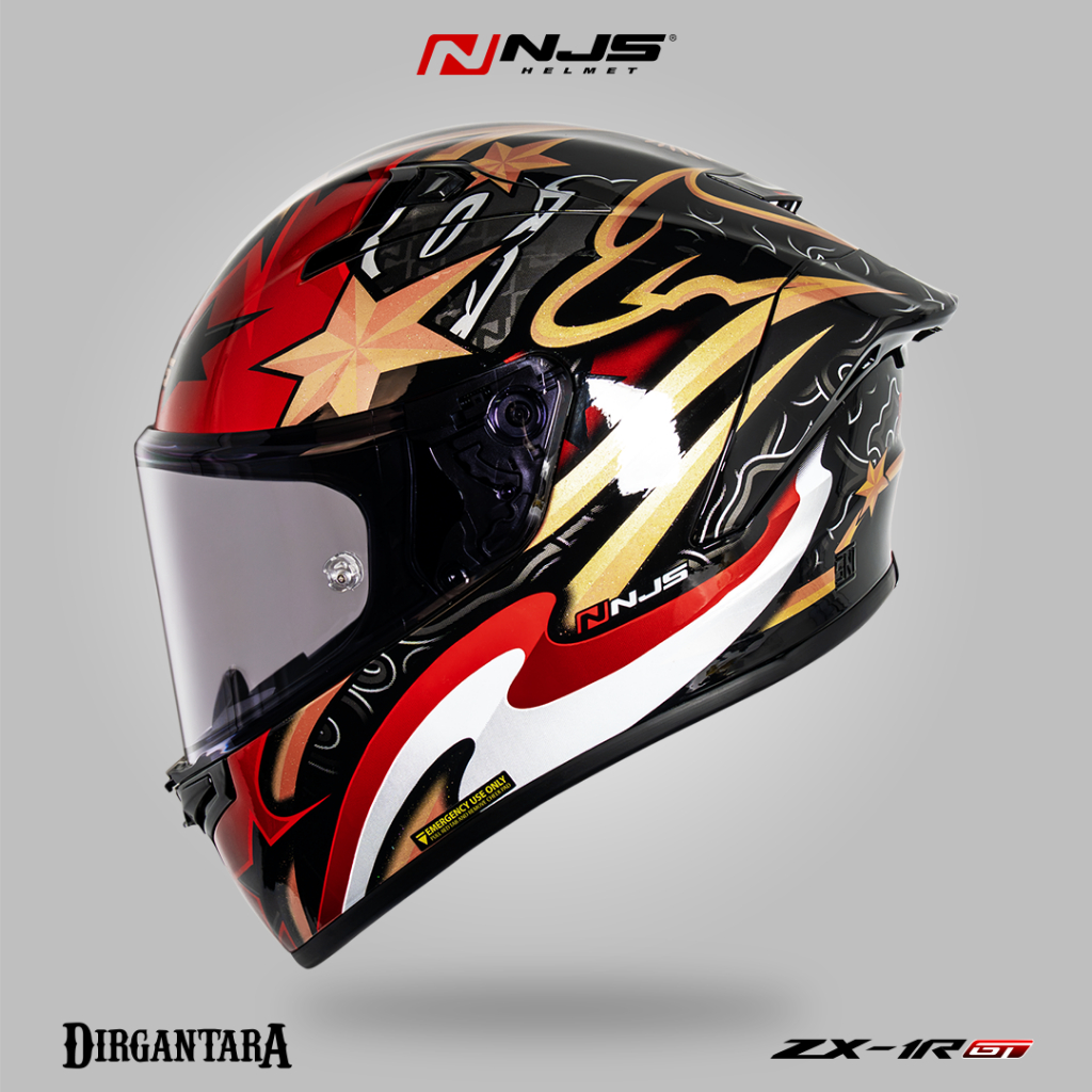 NJS ZX-1R GT DIRGANTARA - Helm Full Face