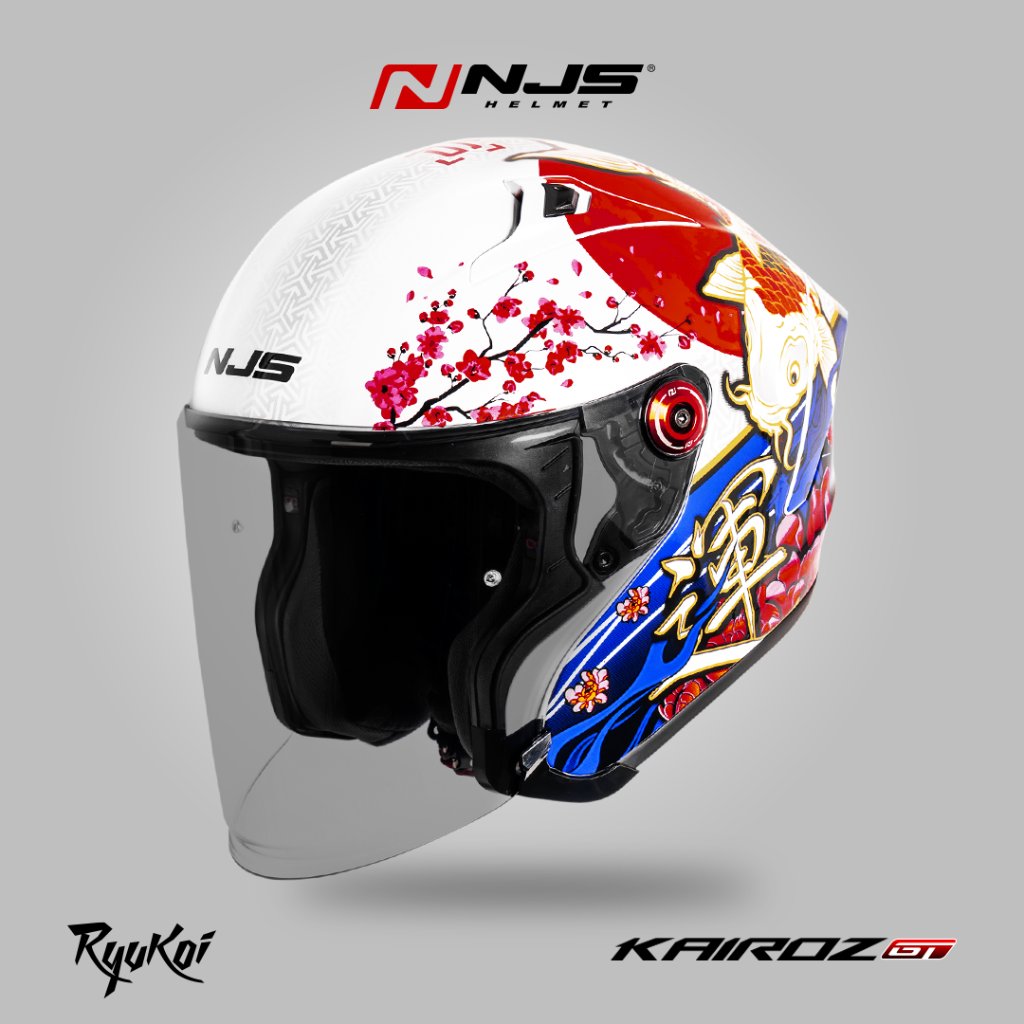 NJS Kairoz GT RYUKOI - Helm Half Face