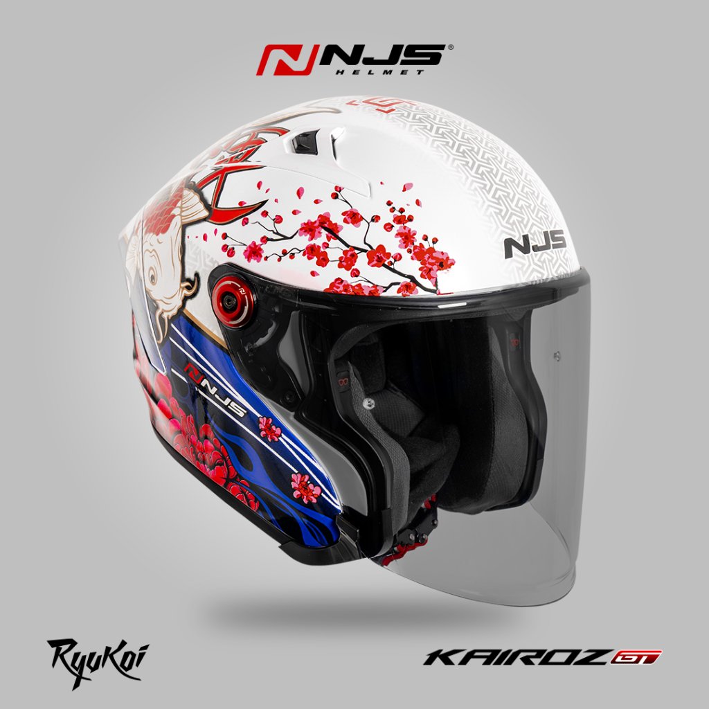 NJS Kairoz GT RYUKOI - Helm Half Face