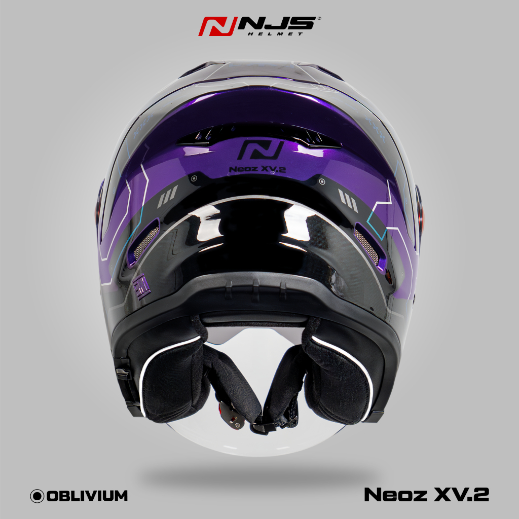 NEOZ XV.2 OBLIVIUM PURPLE - Helm Half Face