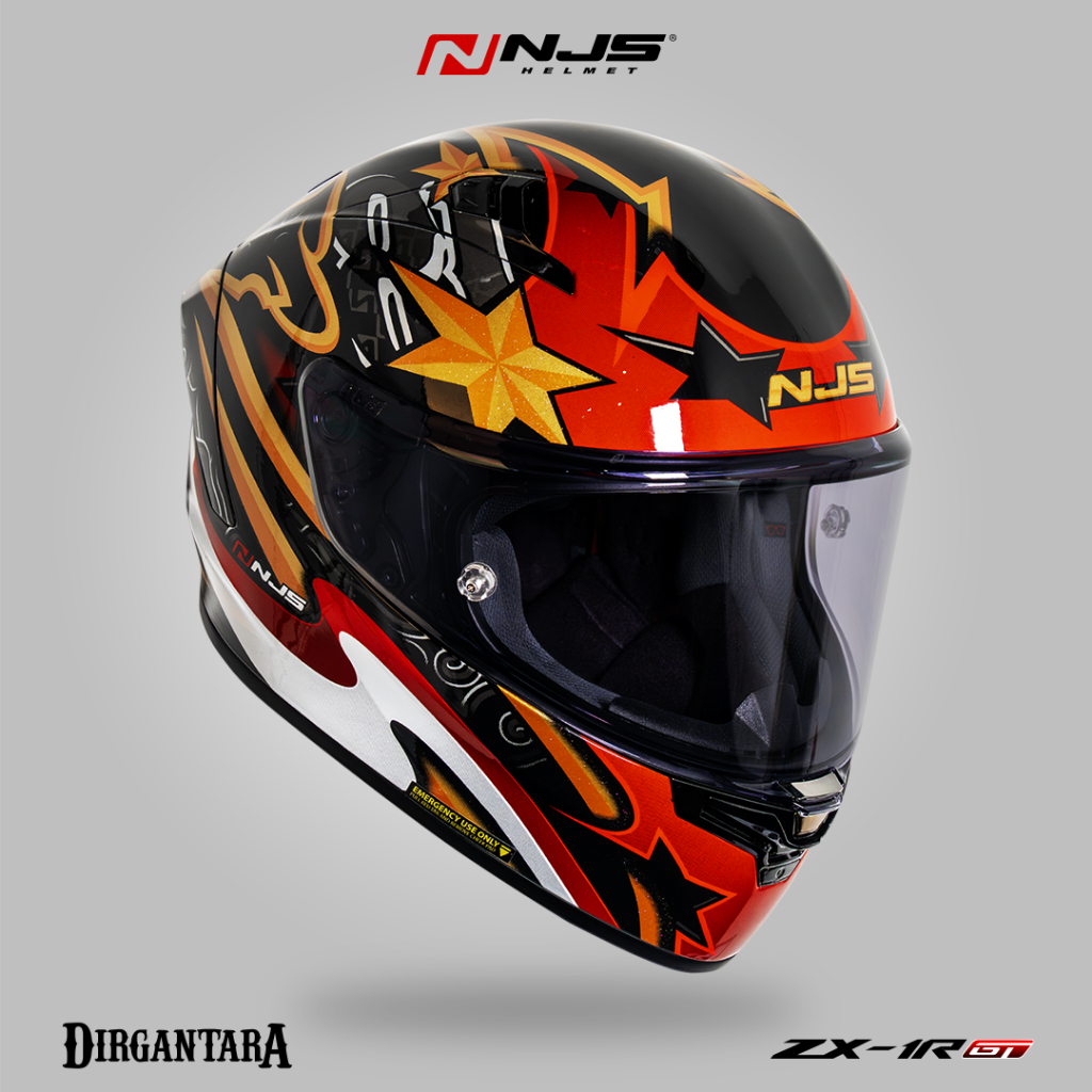NJS ZX-1R GT DIRGANTARA - Helm Full Face