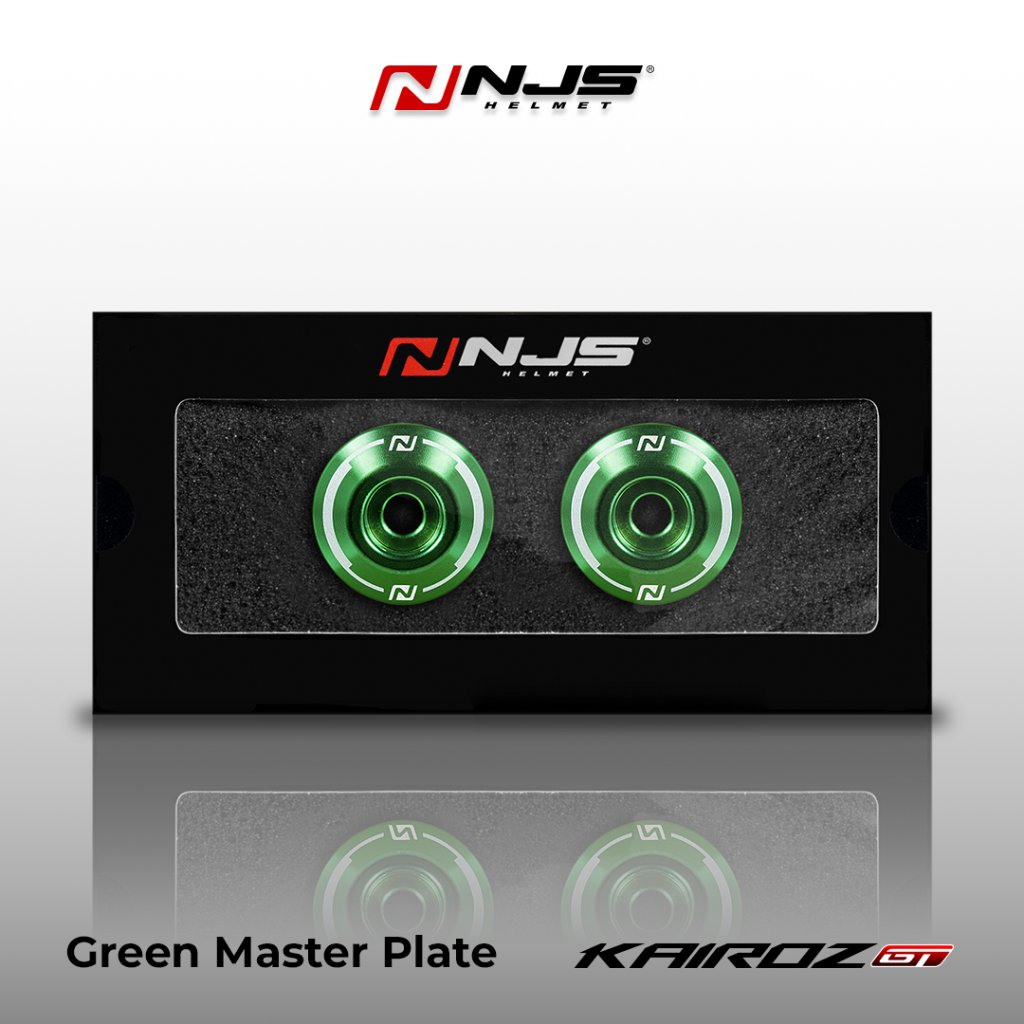 RING MASTERPLATE NJS KAIROZ GT - Aksesoris Helm