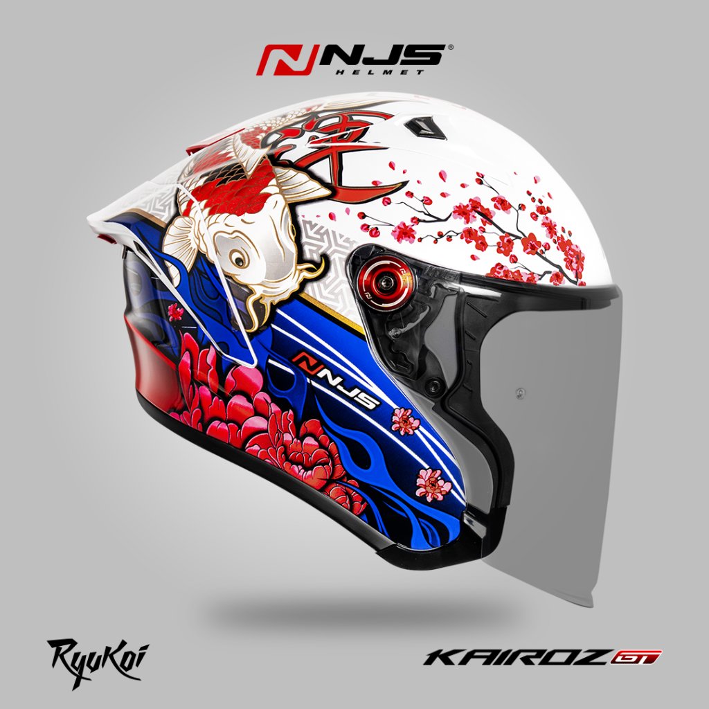 NJS Kairoz GT RYUKOI - Helm Half Face